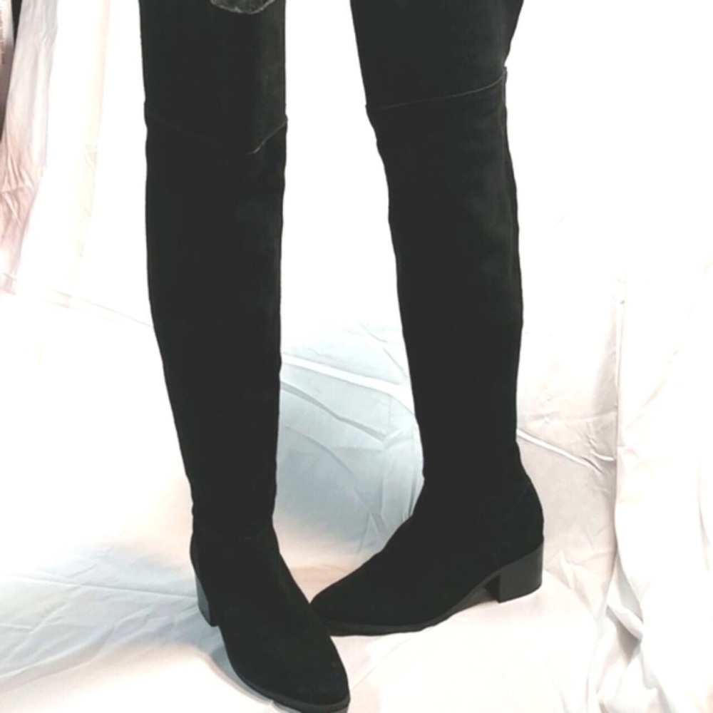 ASOS Over the Knee Suede Boots